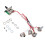 Krytor för Strat-Gitarr PreWired 1 Volym 2 Tone Control 5 Way  3-500K Pot 3