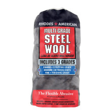 Homax 33873211143 Staalwol, 12 pads, Assortiment van Graden, Rhodes American