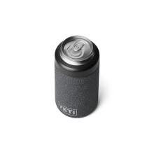 YETI Rambler 12 oz. Colster Can-Isolator für Standarddosen, Schwarzstein (KEIN DOSENEINSATZ)