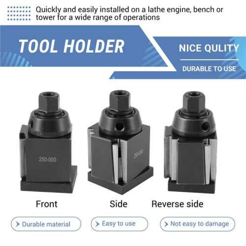 250-000 Wedge Quick Change Tool Kit Tool Kit Lathe Tool Knife Holder 1