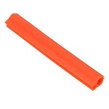 Oranje Rubber Pick Opslagclip voor Gitaar & Bas, Anti-slip Display Organizer
