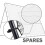 Precision Pro Jumbo Ball Rebounder Spare Elastics 1