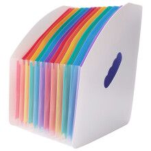 Erweitern Des Ordners für Dateihalter Stehend A4 Vertical File Organizer Magazine Korb Desktop 13 Taschen File Halter