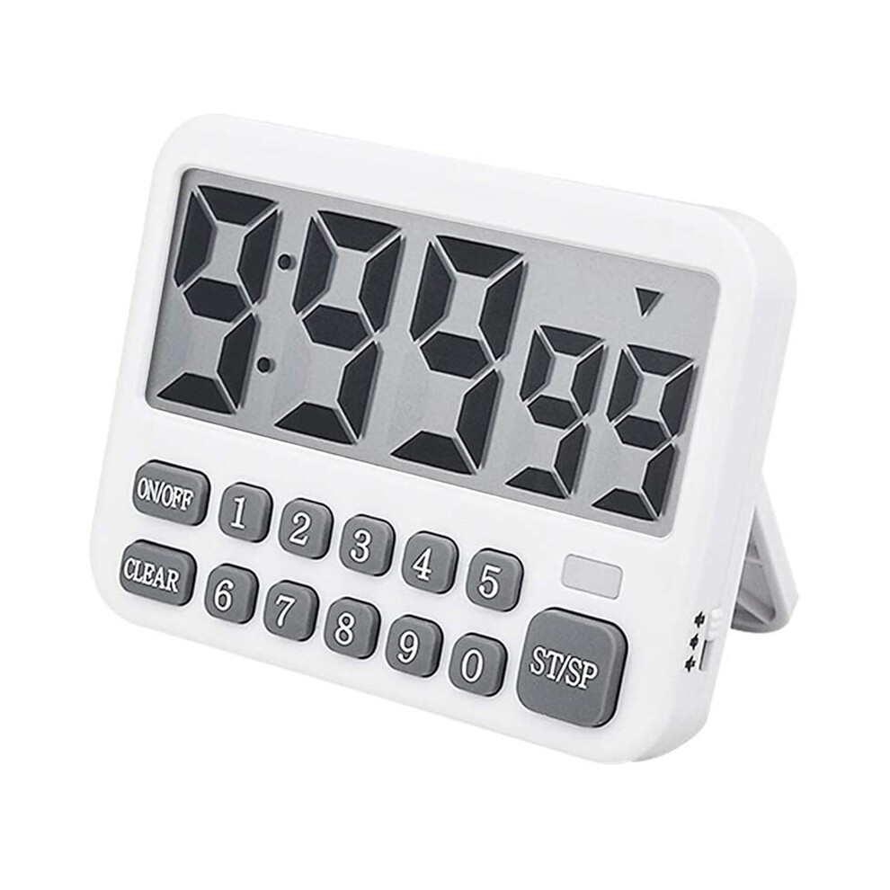 Digital Kitchen Timer, Large Display Cooking Timer Cycle Count /Down Timer with Digits Directly Input, Loud Alarm