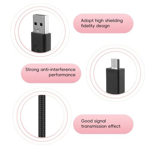 2M USB Headphone Cable Audio Cable for  G633 G633S Headset 1