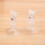 2 PCS 47mm Clear Plastic Wall Suction Cup Clip Clamp 4