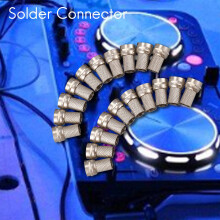 20Pcs CCTV RG6 F-Type Twist- Coax Coaxial Cable RF Connector Male