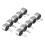 10 PCS 9.7mm x 7mm 2 Pin MIC Capsule Electret Condenser Miniphone 1