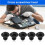 50 Pcs M3x4mm Screws Replacement Black for Laptop Hard Drive 5