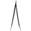Pinza de Metal Punta Recta Afilada - Negro 7