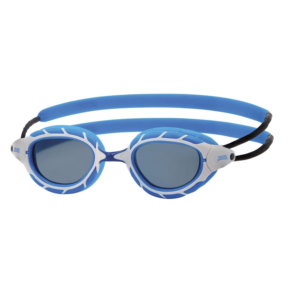 Zoggs (One Size, ) Unisex Adult Predator Flex Snr Swimming Goggles Blue/White
