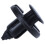 50 x Clip Plastic Black  Mudguard For  Teana Tiida 6