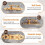 Screw Mount Curtain Tassel Tie Back tieback Wall Hooks 2PCS Gold Tone 4