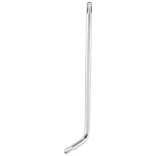 Torx-Stersleutelsleutel met Lange Arm, Zilver, T25 100 mm