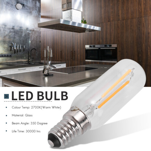2X E14 3W Led Dunstabzugshaube Warmweiß 2