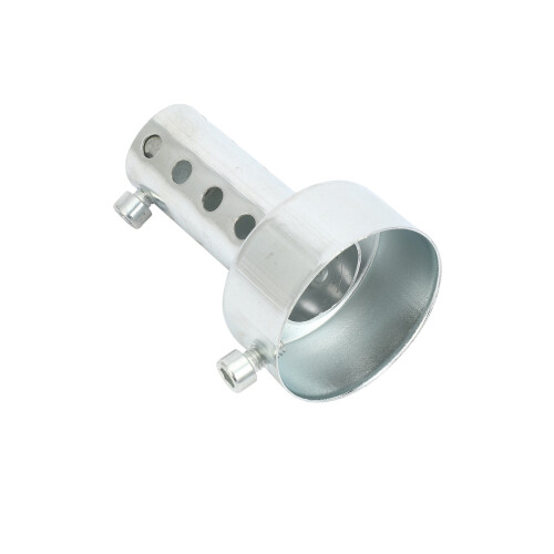 Silver Motorcycle Exhaust Can Muffler Insert Baffle DB Killer Silencer 48mm x 80mm 2
