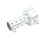 Silver Motorcycle Exhaust Can Muffler Insert Baffle DB Killer Silencer 48mm x 80mm 4
