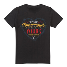 (S, Black) Yellowstone Mens Tomorrows Are All Yours T-Shirt