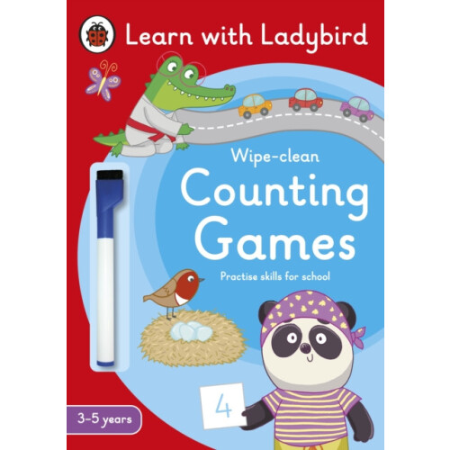 Counting Games A Learn with Ladybird Wipeclean Activity Book 35 years