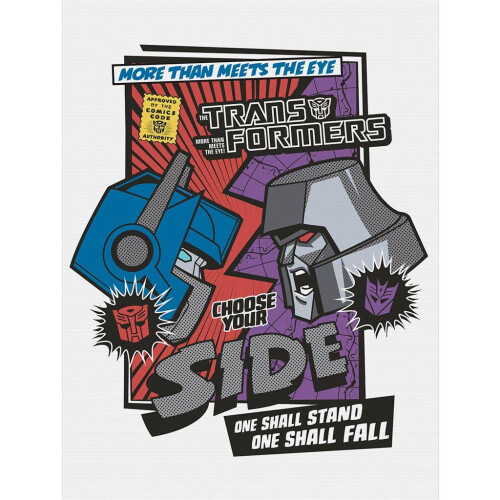 Transformers Transformers One Shall Stand Canvas Print