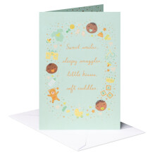 Tarjeta de Baby Shower American Greetings (Amor en Camino)