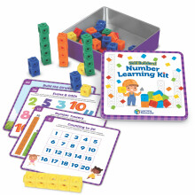 Learning Resources Skillbuilders Cijfers Leerkit - Wiskunde Manipulatieven, Koppel Cubes, Homeschool Benodigdheden