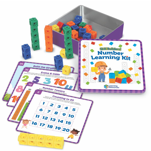 Learning Resources Learning Resources Skillbuilders Zahlen Lernset - Mathemanipulative, Verlinkung Würfel, Homeschool