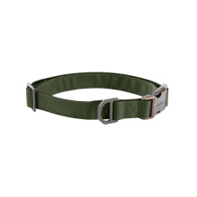 Carhartt Field Hundehalsband, voll verstellbar, strapazierfähiger 600-Denier-Stoff mit reflektierendem Schriftzug, Eichenblatt, Medium