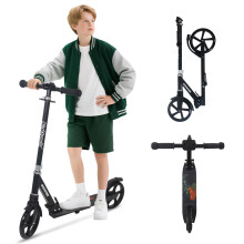 Nattork Kick Scooter voor Kinderen 6+ Jaar - 220LB Gewichtscapaciteit, Voorvering en Verstelbaar Stuur met 8" Sterke Wielen