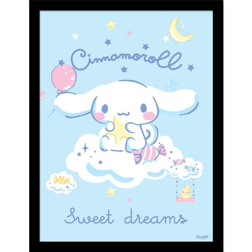 Cinnamoroll Sweet Dreams Framed Poster