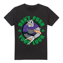 (S, Black) Teenage Mutant Ninja Turtles Mens Luck Shredder St Patricks Day T-Shirt