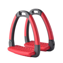 (One Size, Deep Red) Horsena Horse Stirrup Treads (Pack of 2)