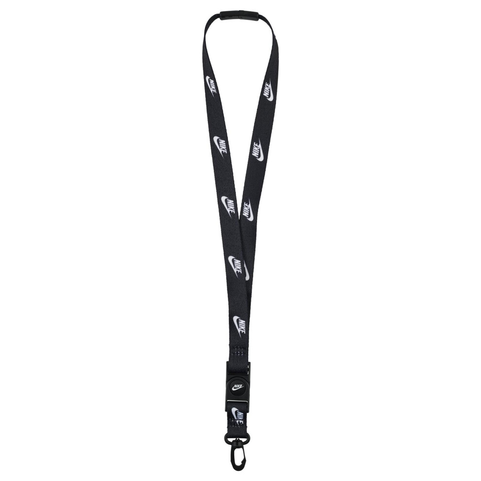 Nike (One Size, ) Club 2024 Logo Lanyard Black