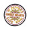 The Beatles Sgt Pepper Drum Woven Iron On Patch 1
