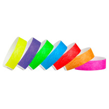 700 Braccialetti Tyvek per Eventi, Pacco Varietà 7 Colori - Design Antimanomissione