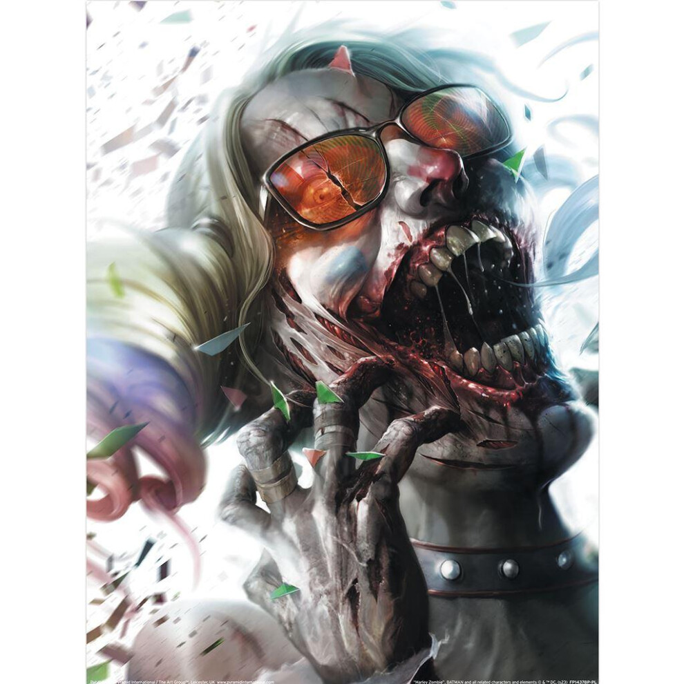Dc Comics Zombie Harley Quinn Print