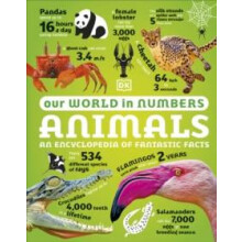 Our World in Numbers Animals by DK Hardcover Book