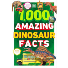 1000 Amazing Dinosaur Facts by DK Paperback Book