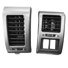 1Pair Dash Air Conditioner Vent Grille 68761-VD300 for Patrol Y61 2005-2023 Air Outlet Side Ventilator Assembly