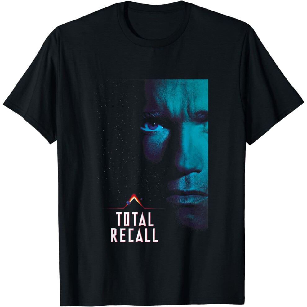 Total Recall Mens Poster T-Shirt Black