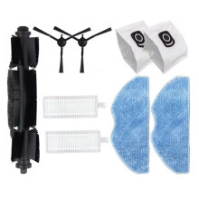 9PCS for Rowenta X-Plorer Serie 75S RR8577WH 75S+ RG8597W Vacuum Cleaner Spare Parts Brush Filter Mop Dust Bag