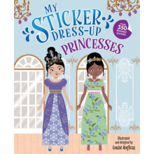 My Sticker DressUp Princesses by Louise Anglicas Paperback Book