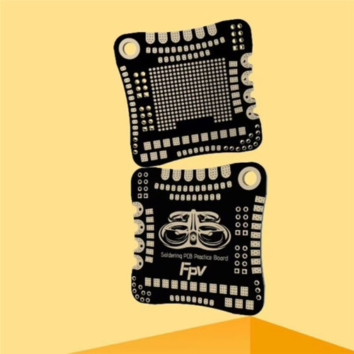 4pcs PCB Welding Exercise Board Metal PCB Board for Soldering Practice for Flight Hobbyists Soldering Practice Board 2