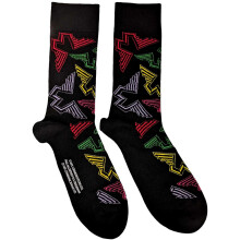 (7 UK-11 UK, Black) Paul McCartney Unisex Adult Wings Logo Ankle Socks