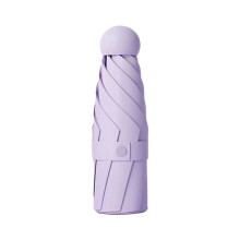 1pcs Anti-Uv Umbrella for Sunny and Rainy Days, Portable with Uv Coating and 6 ReinforcedRibs