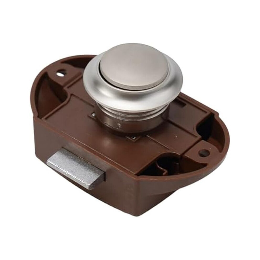 Push Button Cabinet Lock Zinc Alloy Drawer Knob Catch For Rv Motorhome Caravan Cupboard Furniture 4712524122088