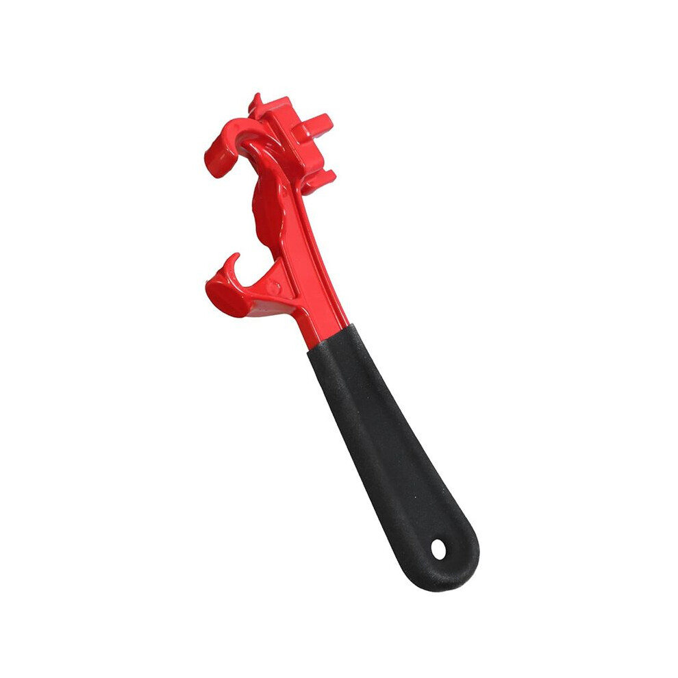 3-In-1 Bung Wrench & Bucket Opener Tool - Aluminum Drum Lid Remover For 5-55 Gallon Drums, Paint Cans, And Pails 4712982087820