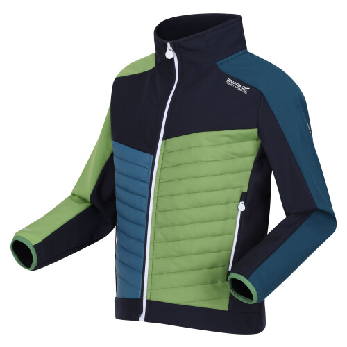 Regatta Regatta Childrens/Kids Brynden Padded Full Zip Soft Shell Jacket 2
