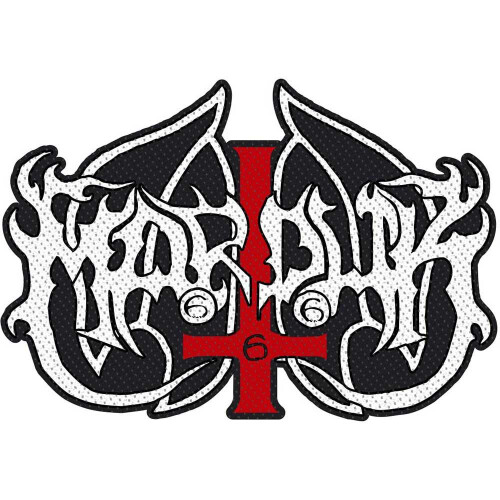 Marduk Logo Woven Cut Out Patch