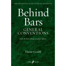 Behind Bars General Conventions by Elaine Gould Paperback Book